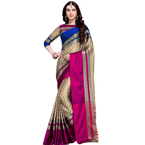 Cotton Fancy Silk Saree