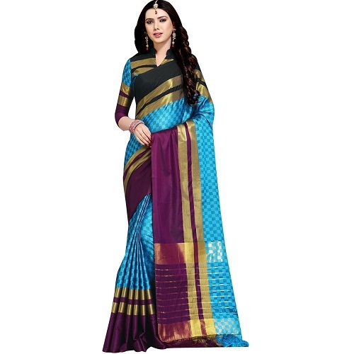 Cotton Fancy Silk Saree