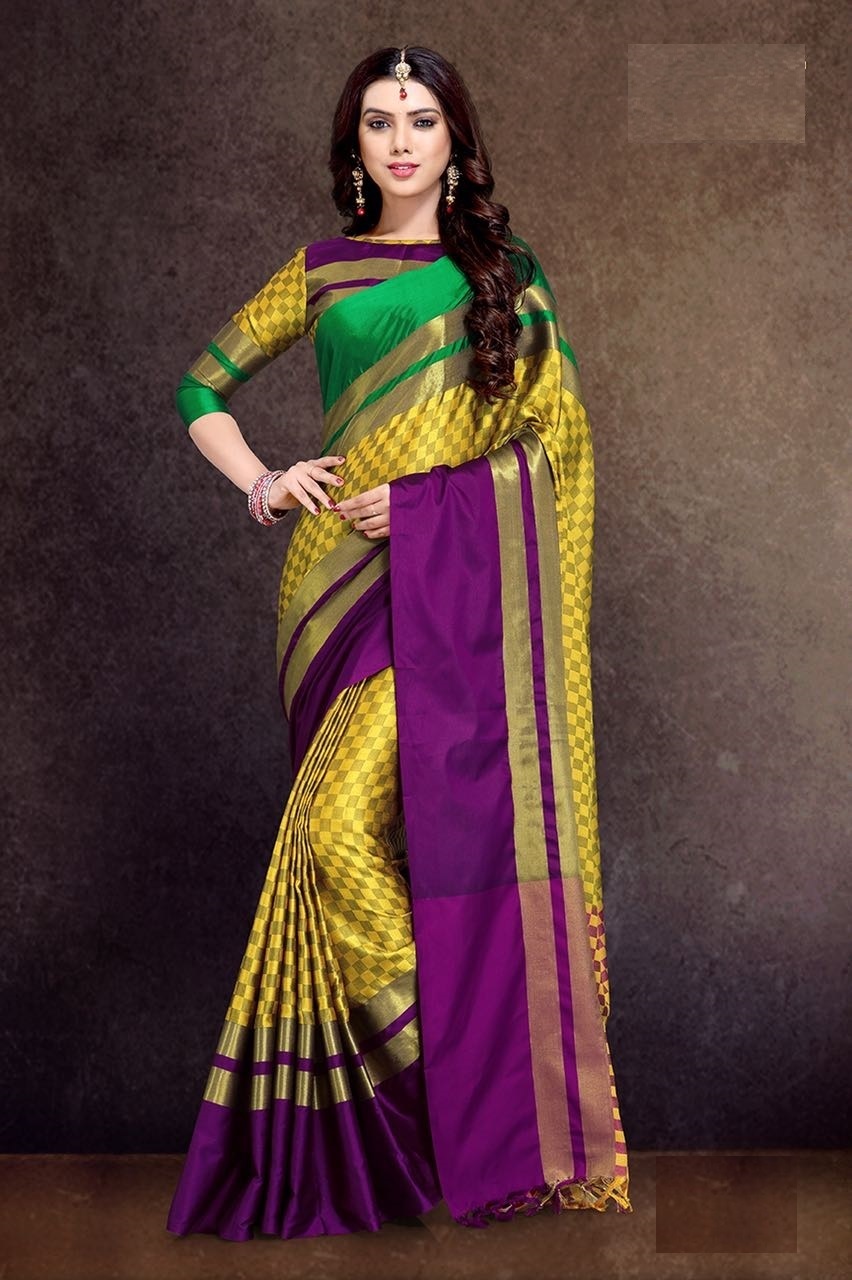 Cotton Fancy Silk Saree
