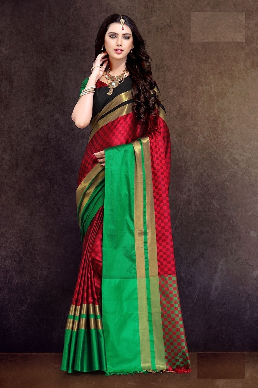 Cotton Silk Saree