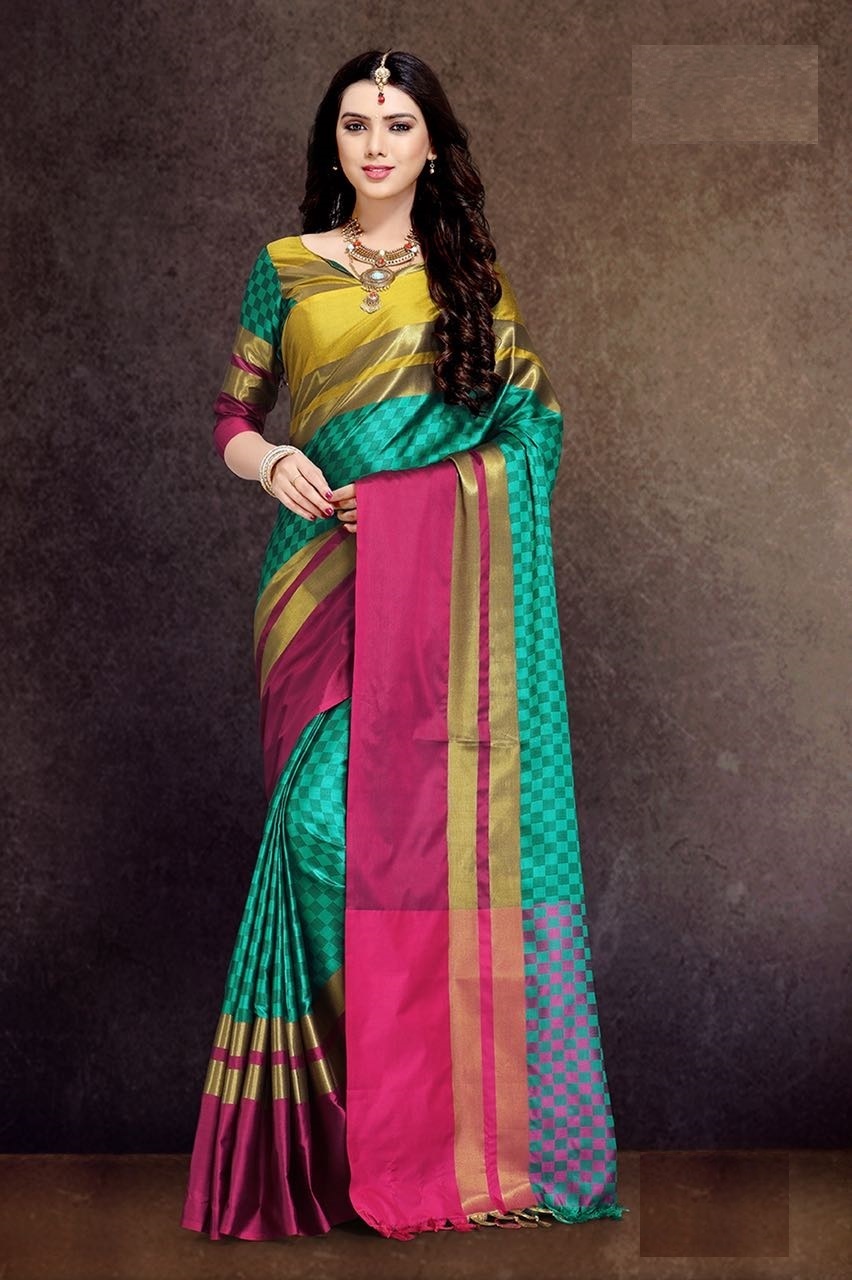 Cotton Silk Saree