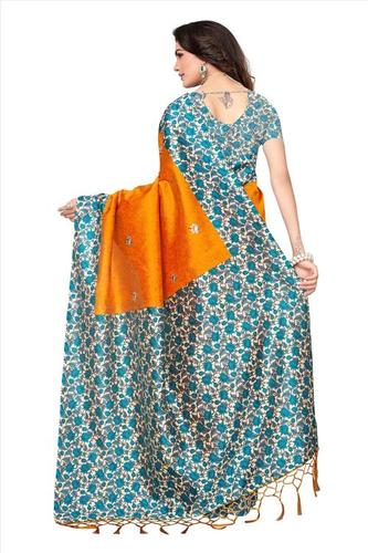 Mysore Silk Print Saree