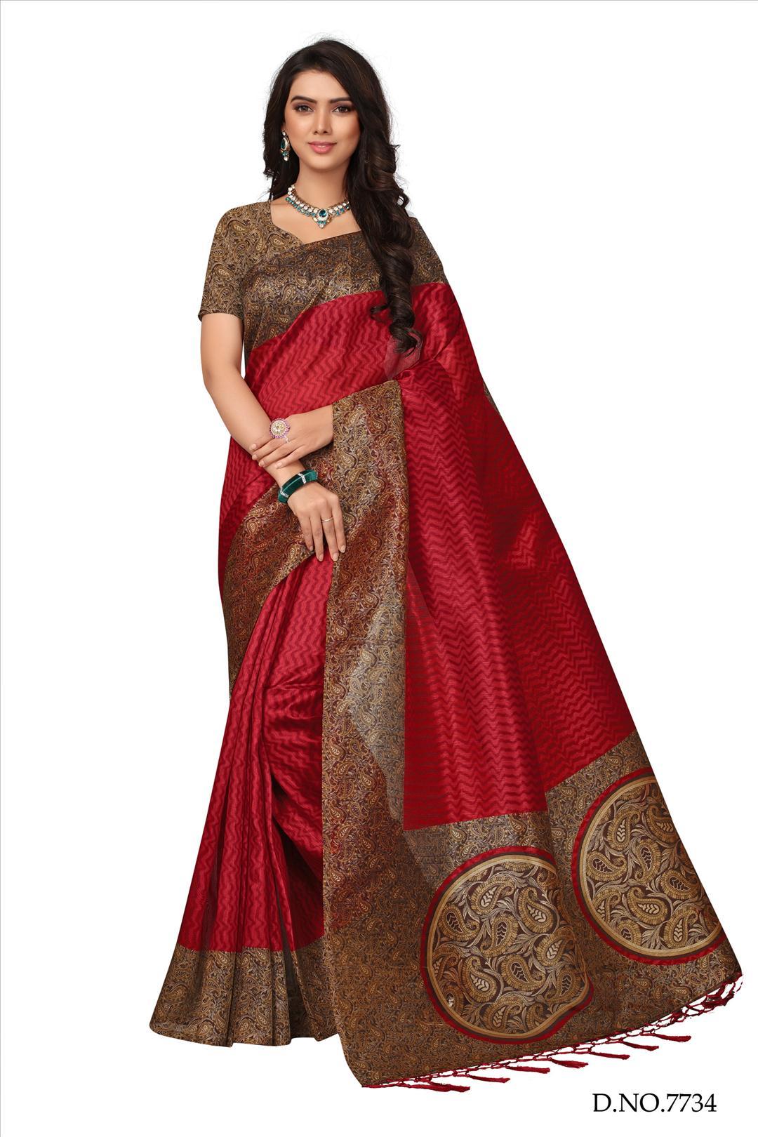 Mysore Fancy Silk Saree