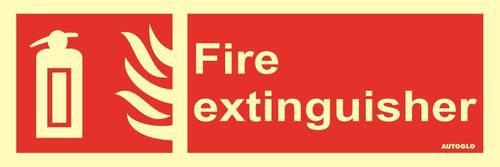 Red Fire Safety Signage