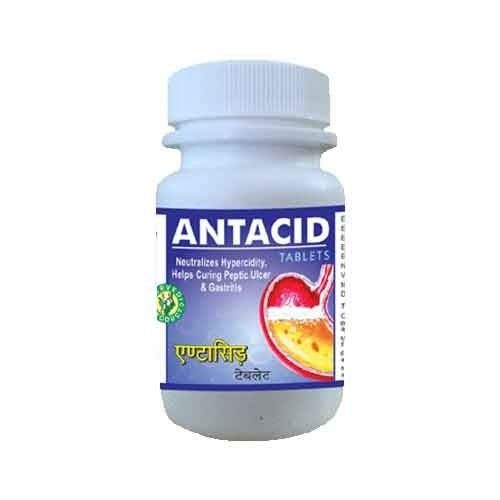 Antacid Tablets - General Medicine Formulation, Dosage Guidelines as per Prescription, Store in Cool and Dry Place