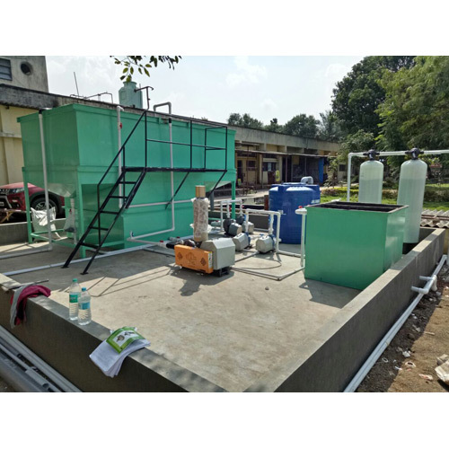 Sewage Treatment Plant - Fiberglass Reinforced Plastic, Customizable Dimensions, Variable Capacity, Multiple Treatment Stages, Low Power Consumption, Minimal Noise Level
