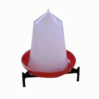 Poultry Chicken Small Drinker - Plastic Material, Lightweight Design , Easy To Use And Clean For All Poultry Business Types