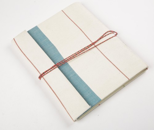 Handwoven Cotton Fabric Diary