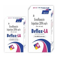 Enrofloxacin Injection 20% For Veterinary Use Only Ingredients: Chemicals
