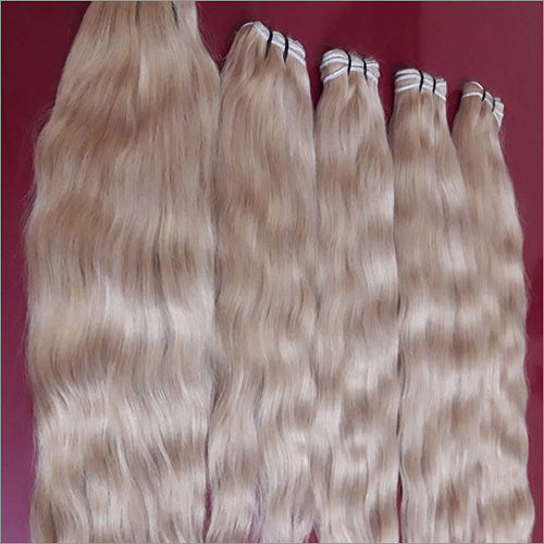 Indian Blonded Hair Weft Straight