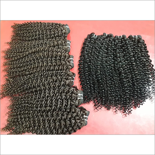 kinky Curly Weft Hair