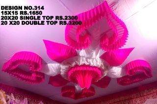 Center Ceiling Draping