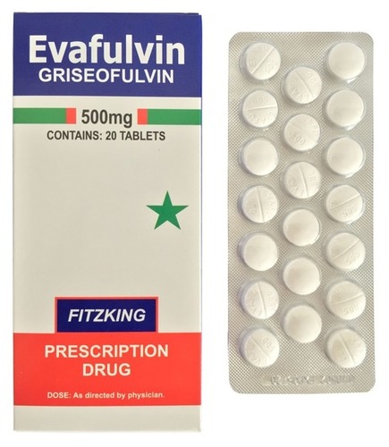 Evafulvin Griseofulvin Tablet 500 Mg Specific Drug