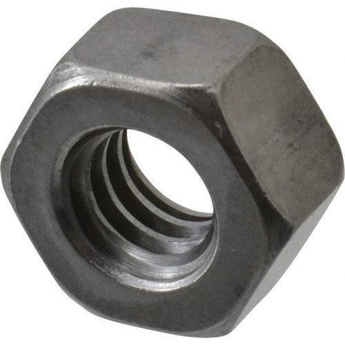 High Quality Oxidised Tensile Hex Nuts - Iron, 0.1 Inch, Silver | Durable, Hexagonal Head, Corrosion Resistant, Vibration and Heat Resistant
