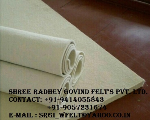 Felt rolls & felt sheets Felt rolls & felt sheets