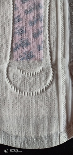 Female Napkins - Cotton & Non-Woven Fabric, White Color, EcoFriendly Pads in Different Sizes | Soft Cotton Surface, Very Light Weight