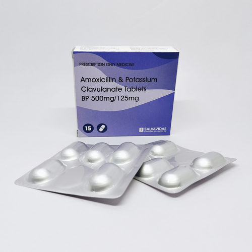 Amoxicillin & Clavulanic Acid Tablets By SALVAVIDAS PHARMACEUTICAL PVT. LTD.