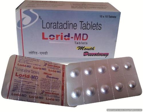 Anti Allergic Drugs Ingredients: Loratadine