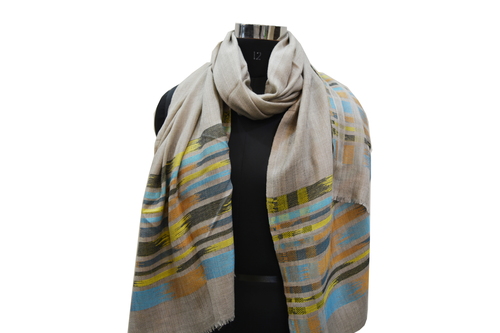 Self Weave - Long Printed Scarf | Multi Color, Ideal for Daily Wear in Rainy, Spring, Summer, and Winter Seasons