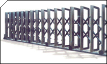 Motorised Retractable Gates