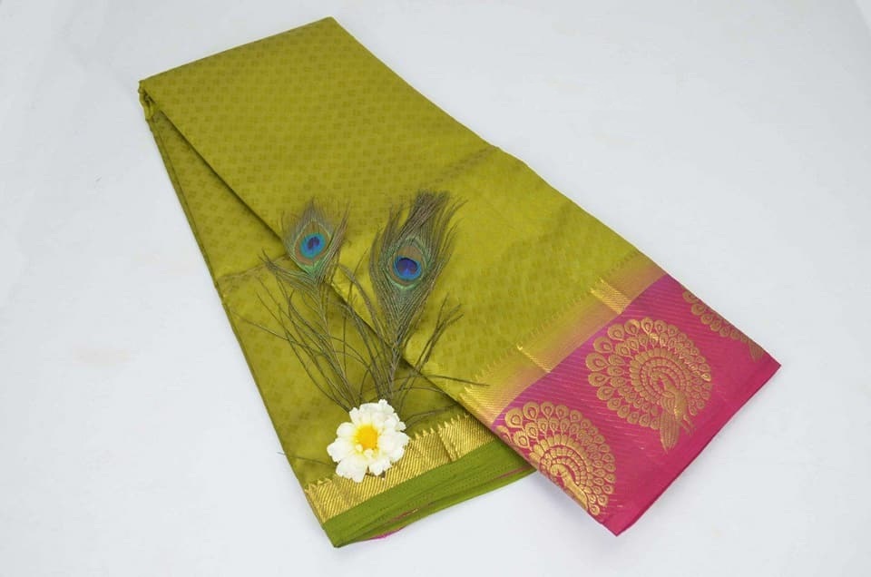 Fancy Printed Kanjivaram Silk Saree