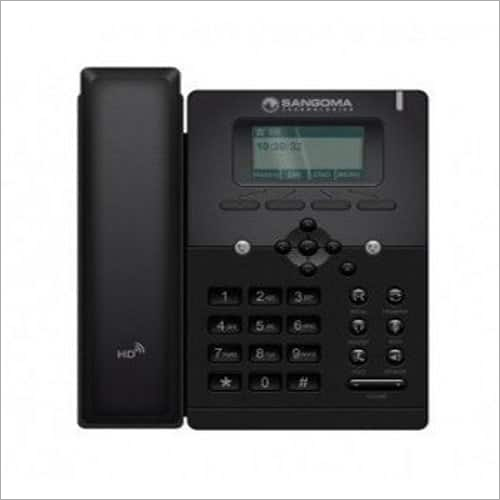 Black Sangoma S300 Voip Phone