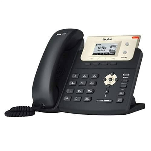 Black Yealink T21E2 Ip Phone