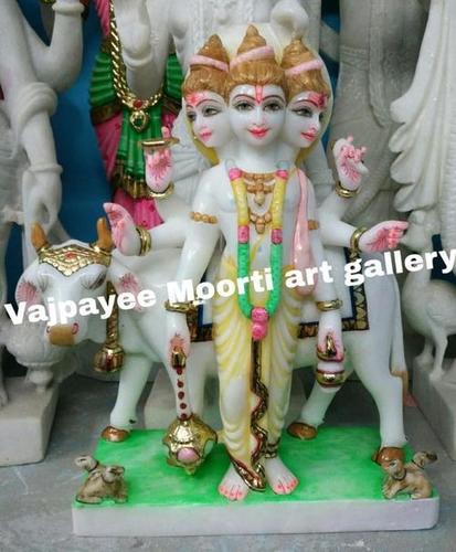 God Dattatreya Marble Statues