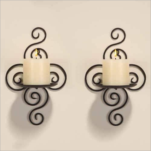 Tea Light Holder Metal Wall Candleholder