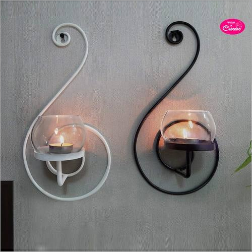 Tea Light Holder Wall Sconce Set Of 2
