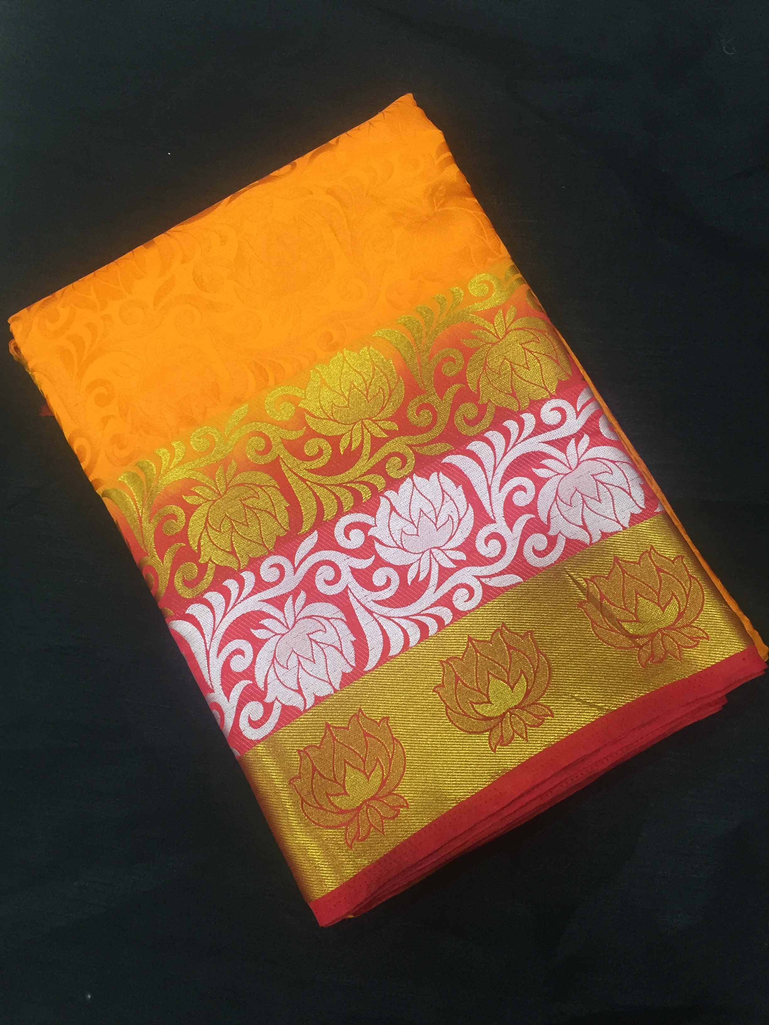 3D Silk Kanjivaram Saree