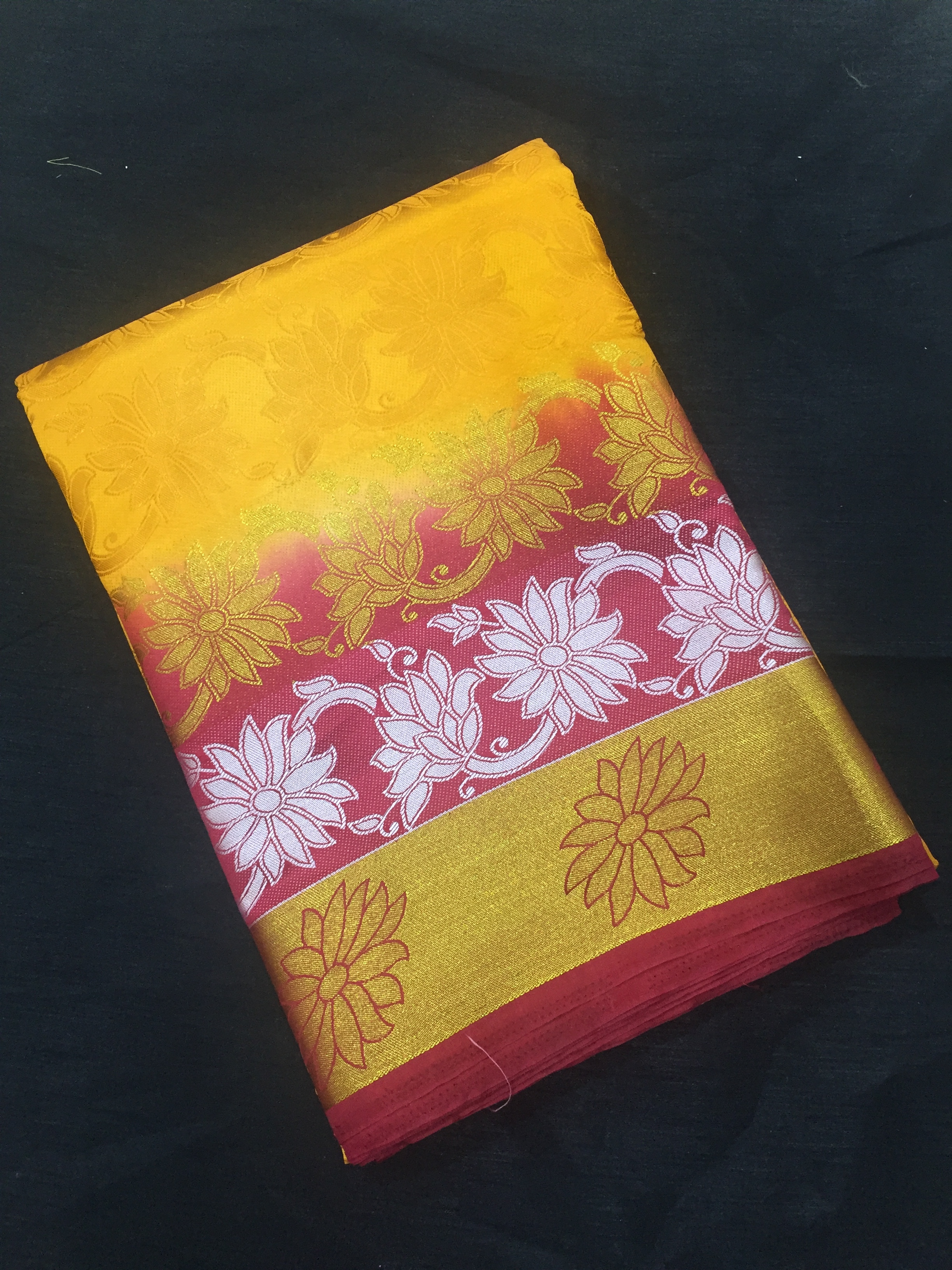 3D Silk Kanjivaram Saree