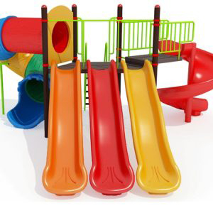Outdoor Plastic Multi Play Stations