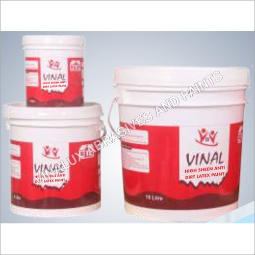 High Sheen Anti Dirt Latex Paint By VINALUX ABRASIVES AND PAINTS