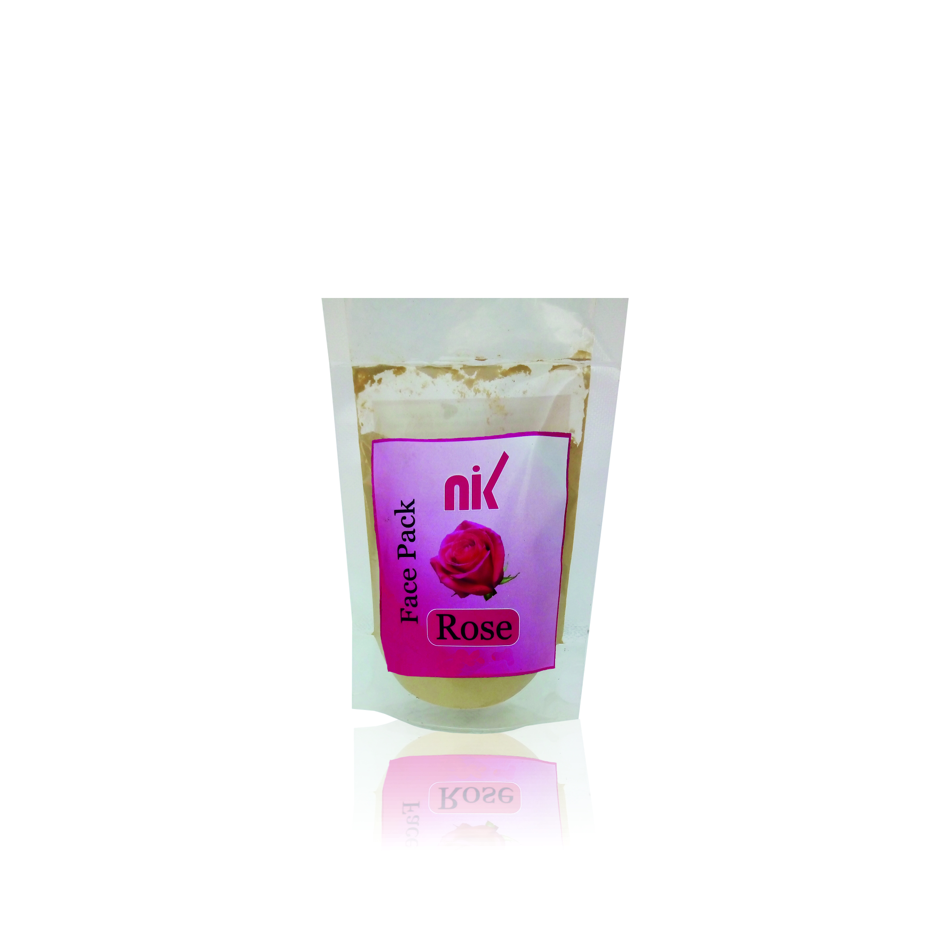 Rose face pack