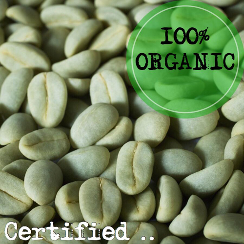 Organic Green Coffee Beans By MWD COFFEE