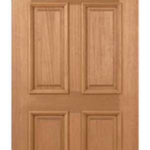 4 Panel Wooden Door