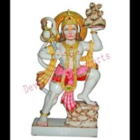 Marble Veer Hanuman Statue