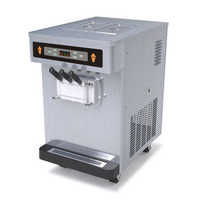 Grey Commercial Ice Cream Machine
