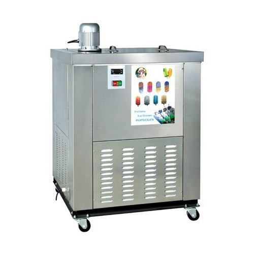 Silver Popsicle Machine
