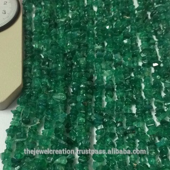 Natural Green Onyx Rough Uncut Chips Handmade Beads Wholesale