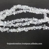 Natural Crystal Quartz Rough Uncut Chips Beads Strands Wholesale