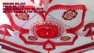 Tent ceiling for Indian weddings