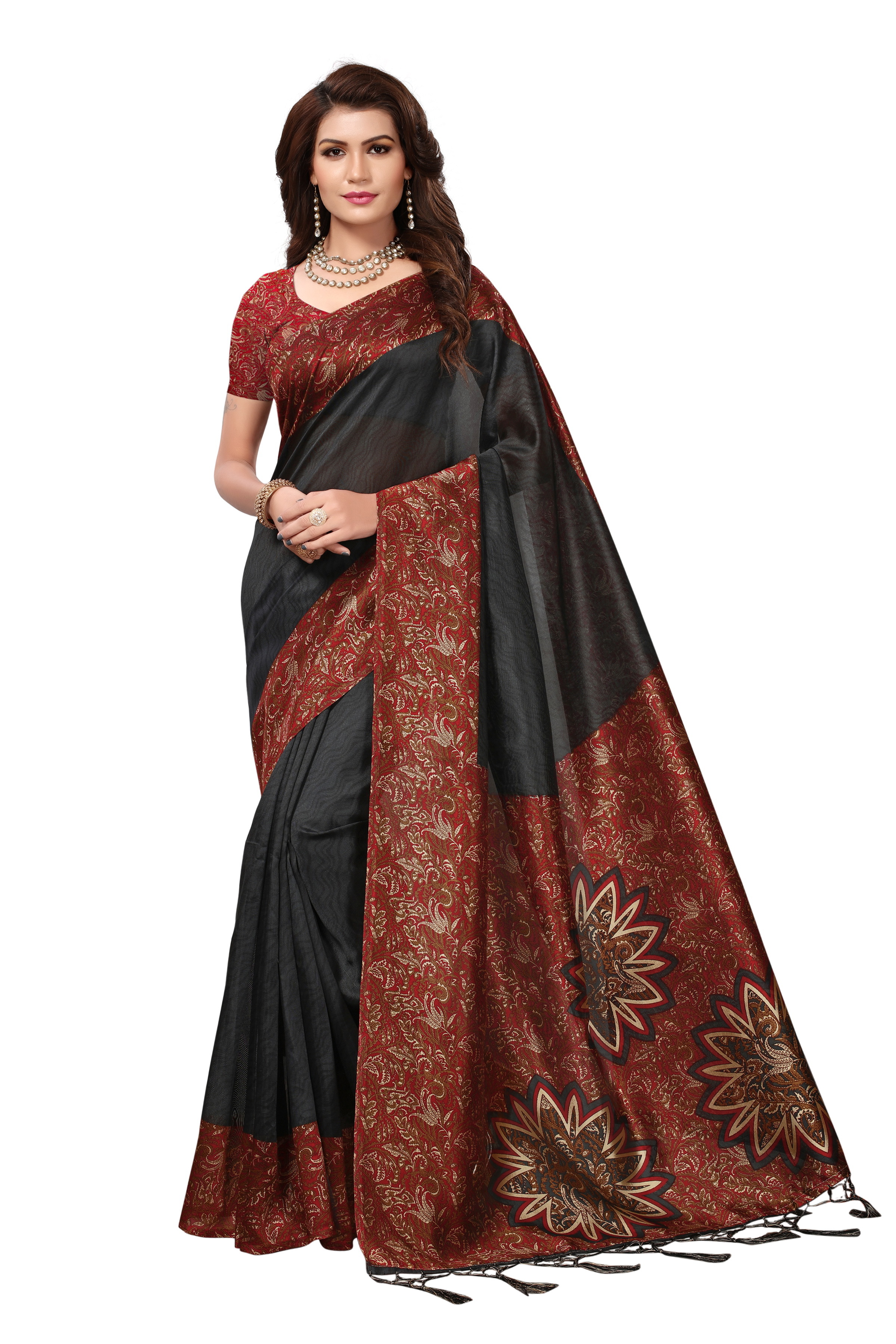 Mysore Fancy Silk Saree