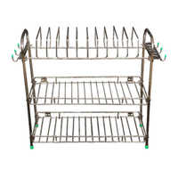 Kitchen Metal Shelf Rack