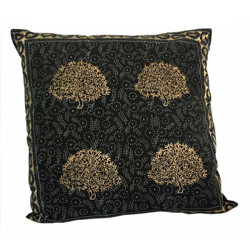 Designer Hand Block Printed Cushion Cover