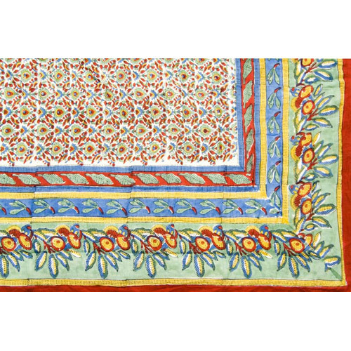 Hand Block Rapid Printed Quilt Cover