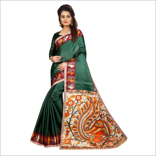 Kalamkari Silk Saree