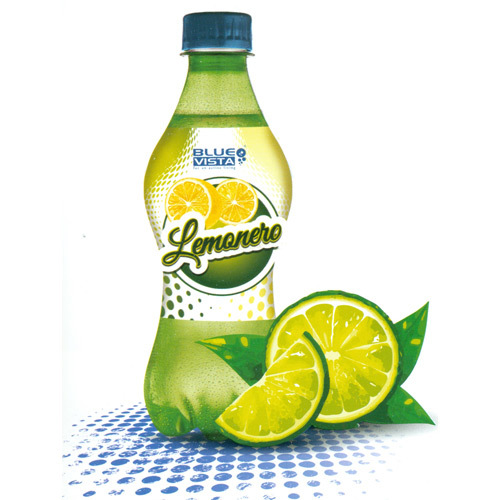 Blue Vista Lemonero - Plastic Bottle | Refreshing Lemon Soft Drink Vitamin C Enriched Ideal for Summery Snacks and Hydration
