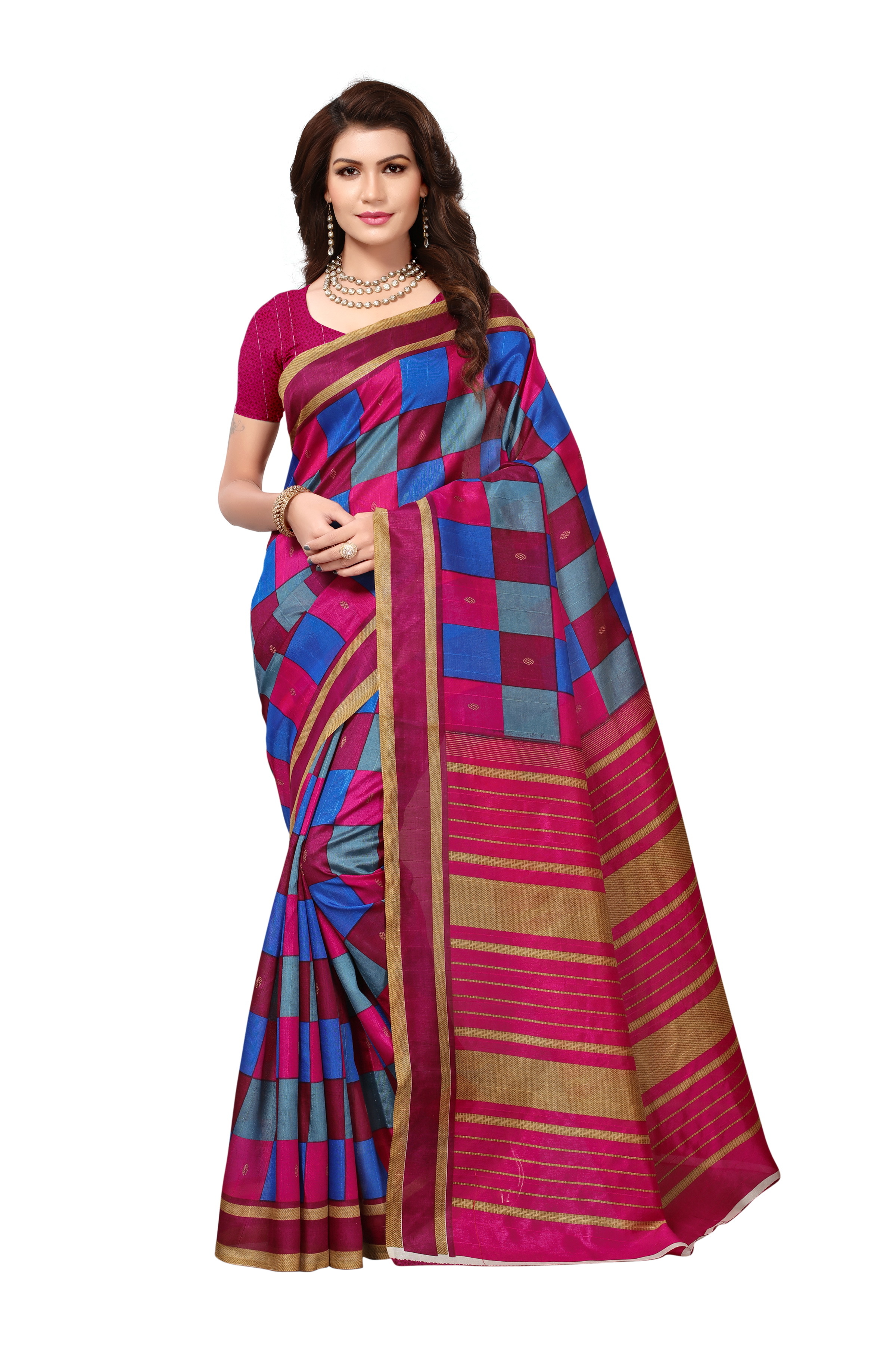 New Bhagalpuri Designer Sarees